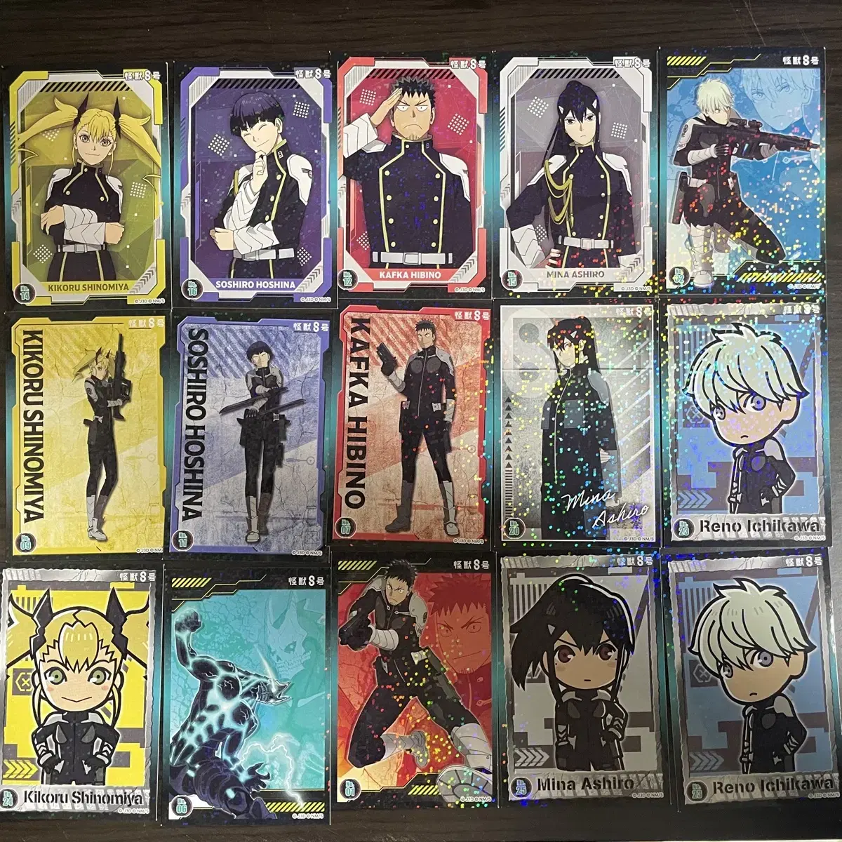 Goseok 8 hologram sticker 15 sheets in bulk