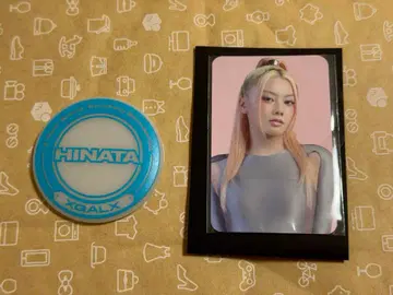 XG 리스트 밴드 라이트 커스텀 부품 트레이딩 카드 히나타