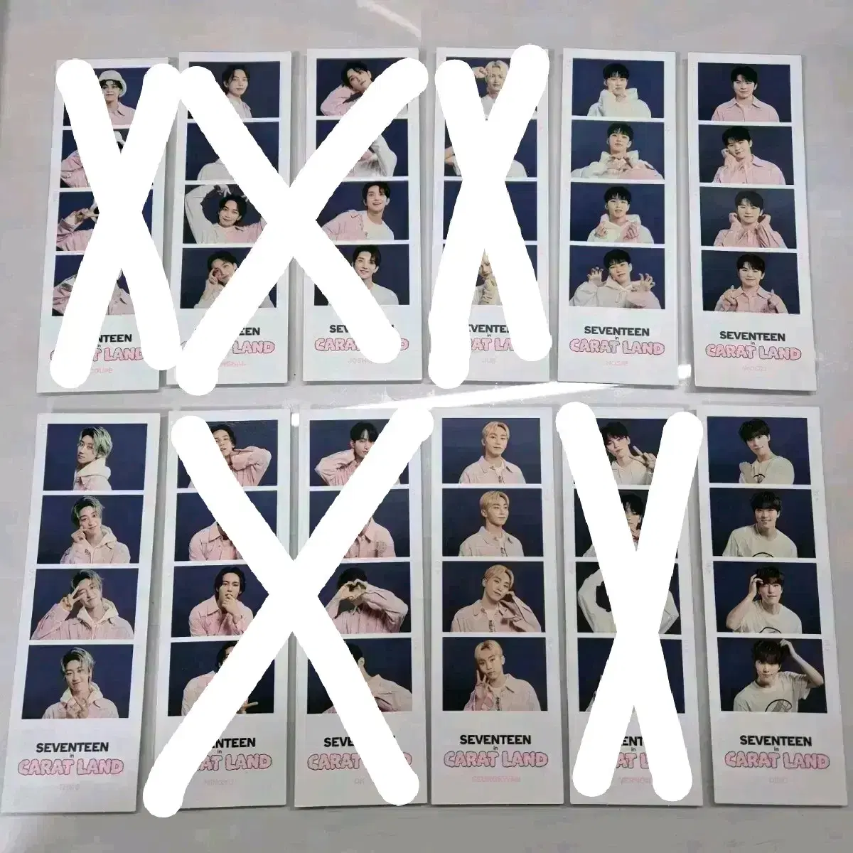 세븐틴 2023 캐럿랜드 캐랜 네컷 양도