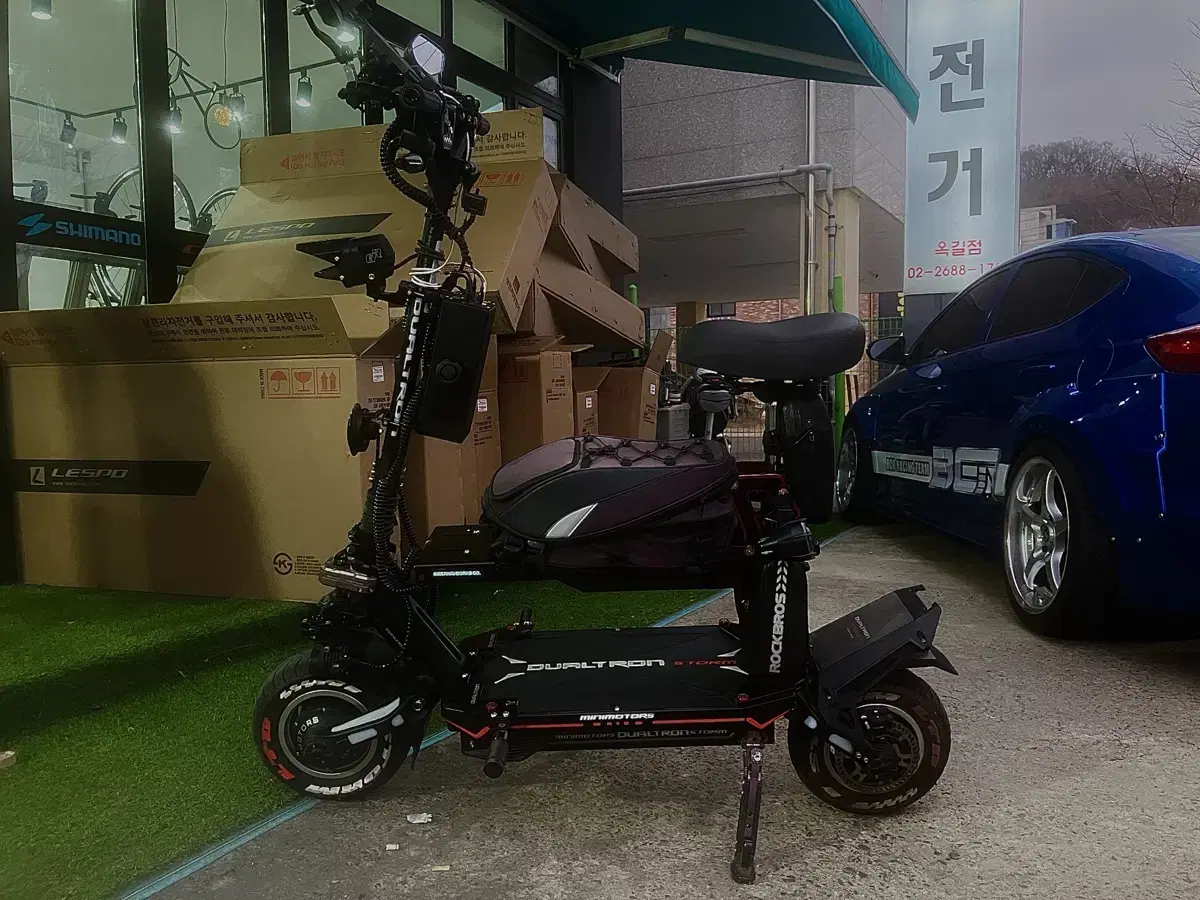 듀얼트론 스톰 LTD 풀튜닝 초기함급 전동킥보드