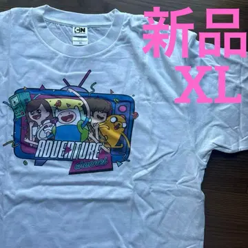 새상품 어드벤처 타임 어드벤처 타임 애니 티셔츠 XL