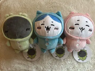 치이카와(먼작귀) 커플 파자마 봉제 인형 3종 세트