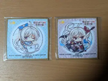 카페 스텔라와 사신의 나비 게이머즈 혜택 오리지널 MF 코스터 2개 세트