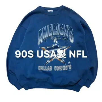 90S USA제 NFL 미식축구 맨투맨 DALLAS COWBOYS