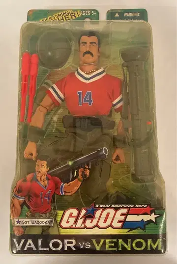 HASBRO VALOR VS VENOM SGT BAZOOKA 12인치