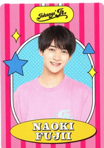 미소년 23년 ISLAND STORE 후지이 나오키 프로필 카드