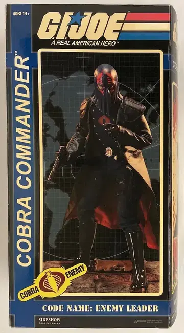 SIDESHOW (액션 피규어) 코브라 커맨더 12인치