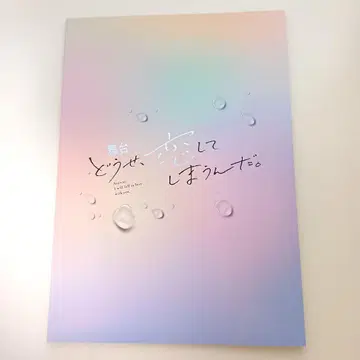 AmBitious 무대 '어차피 사랑에 빠질 거야' 팜플렛