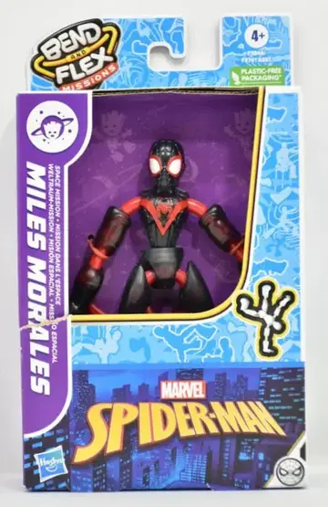 HASBRO 벤드 앤 플렉스 마일스 모랄레스
