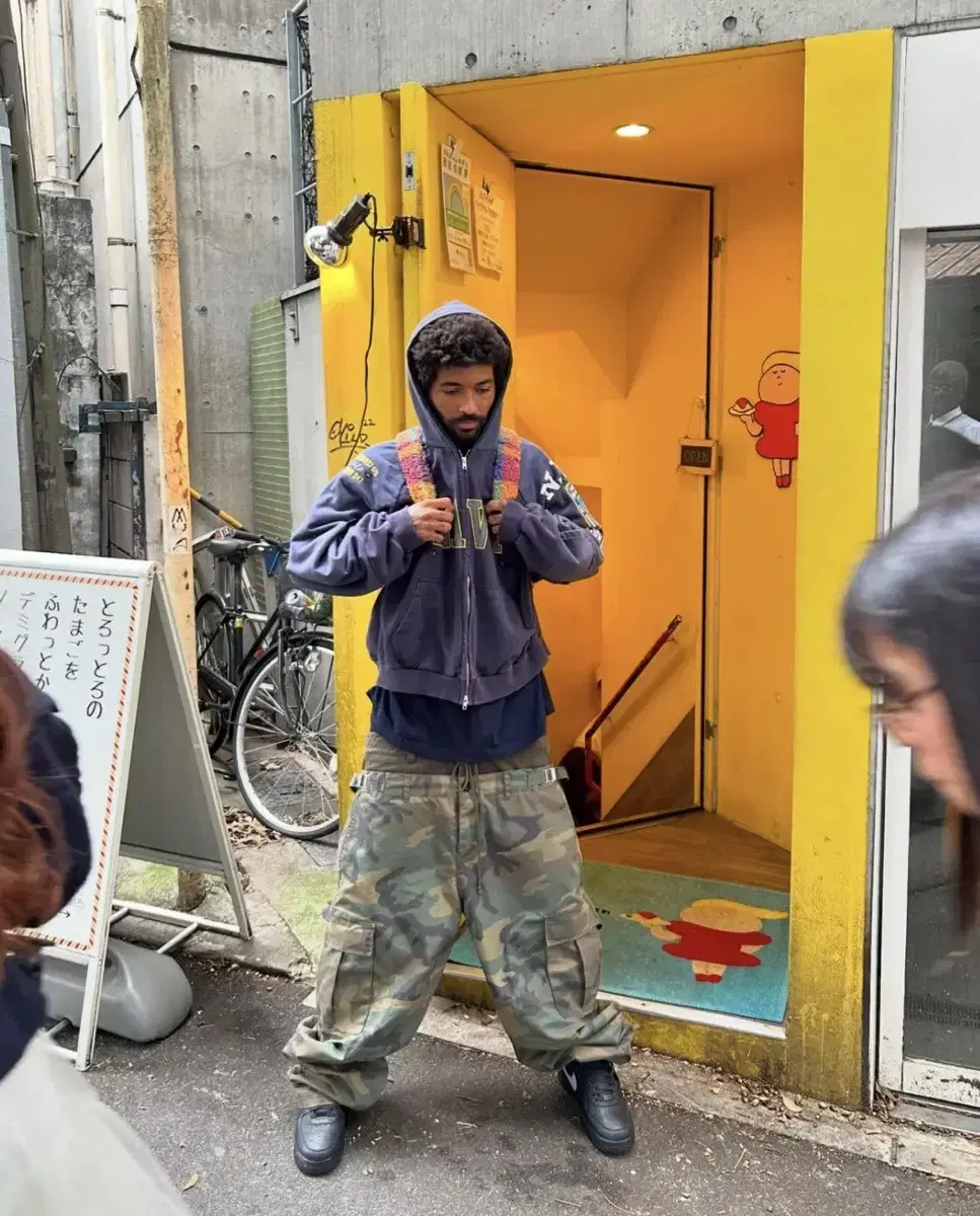 Project gr 3 Layered cargo pants camo