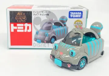 타카라토미 토미카 디즈니 모터스 판매점 특별 사양 자동차 탭 체셔 고양이