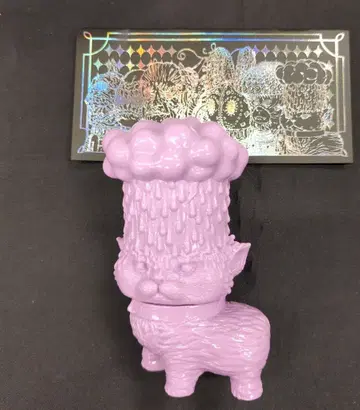 모코야마 폭우 고양이 연보라색 성형