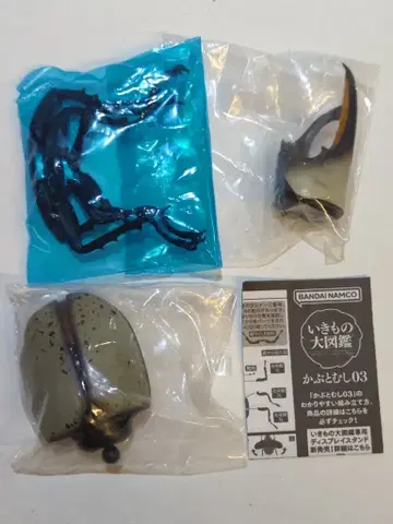 반다이 생물대도감 가부토무시 03 그랑트 시로가부토(화이트) 3