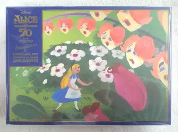 디즈니 스토어 노트 카드 세트 이상한 나라의 앨리스 70주년 기념