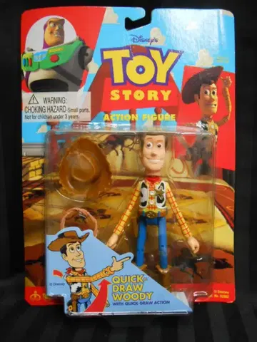 토이 스토리 액션 피규어 퀵드로우 우디 퀵드로우 액션
