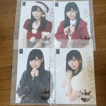 HKT48 우에노 히로나 브로마이드 포스터 4장 세트