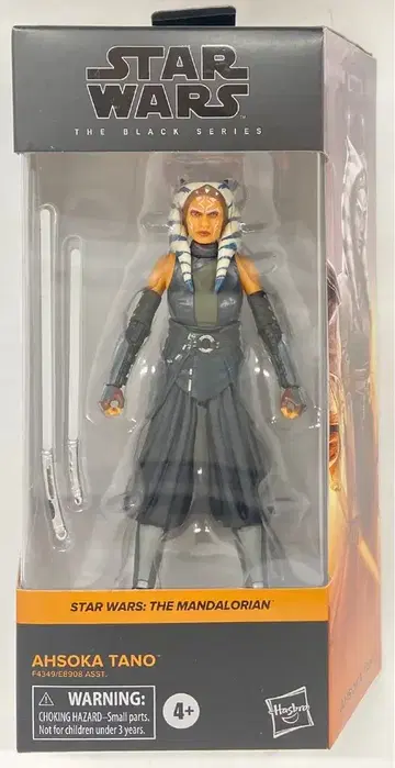 HASBRO THE BLACK AHSOKA TANO 6인치