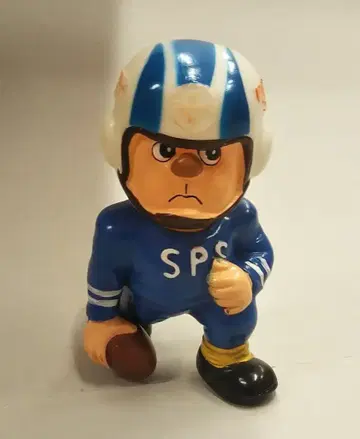 삼공 소프트 비닐 저금통 미식축구 파랑 유니폼 H125mm