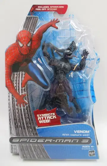 HASBRO 액션 피규어! VENOM / WITH CAPTURE WEB