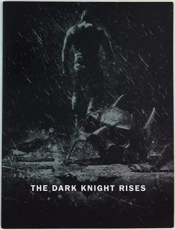 팜플렛 THE DARK KNIGHT RISES 2012년