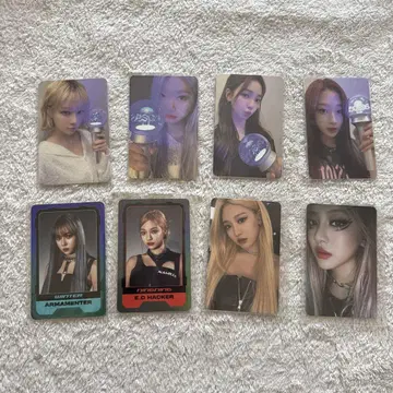 aespa 포토 카드 세트 8장