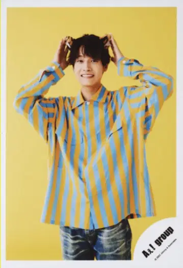 A! 그룹 22년 인사말 사진 신년 버전 사노 아키야 공식 사진 *1장