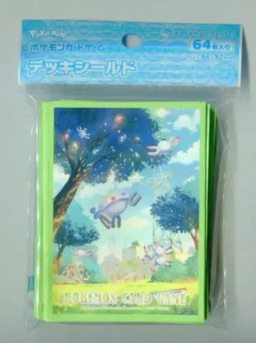포켓몬 카드 슬리브 진화의 궤적 자포코일 64장