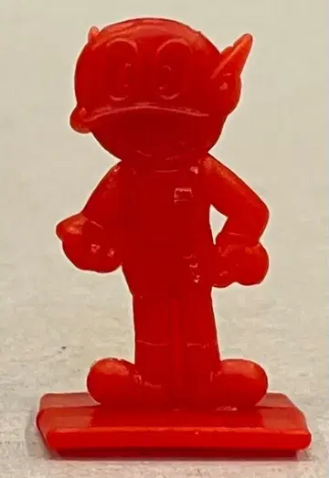 후지야 덤 후지코 후지오 2-빨간색) 파마맨 스탠드/좌우 주먹을 허리에