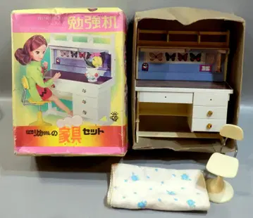 다카라 뉴 리카짱(2대 리카짱) 화이트 화이트 가구 세트 공부 책상