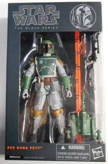 HASBRO 06 / THE BLACK BOBA FETT 6인치