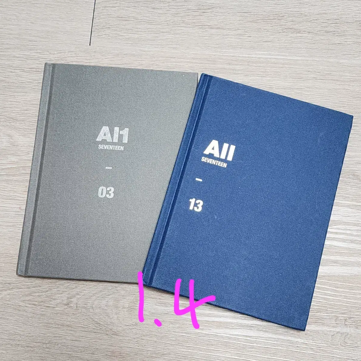 세븐틴 울고싶지않아 쇼케이스 엠디 양장 노트 양도/울싶않