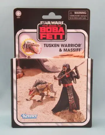 HASBRO 빈티지 컬렉션 투스켄 워리어 & 매시프 3.75인치