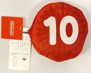 닌텐도 접이식 백 빨간색 10개