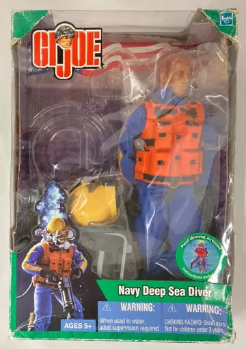 HASBRO (액션 피규어) NAVY DEEP SEA DIVER 12인치