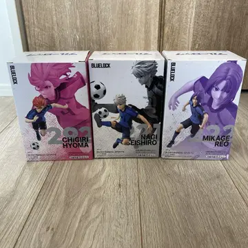 블루 록 피규어 나기 세이시로, 미카게 레오, 치기리 효마 3체 세트
