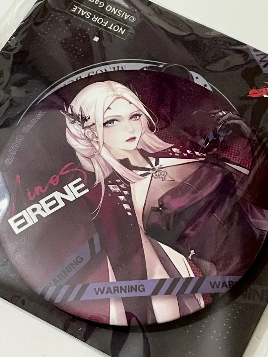 [Mugimido official goods] Rina can badge