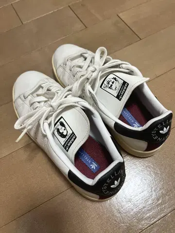 스텔라 맥카트니 스탠스미스 화이트 4 하프 22.5cm