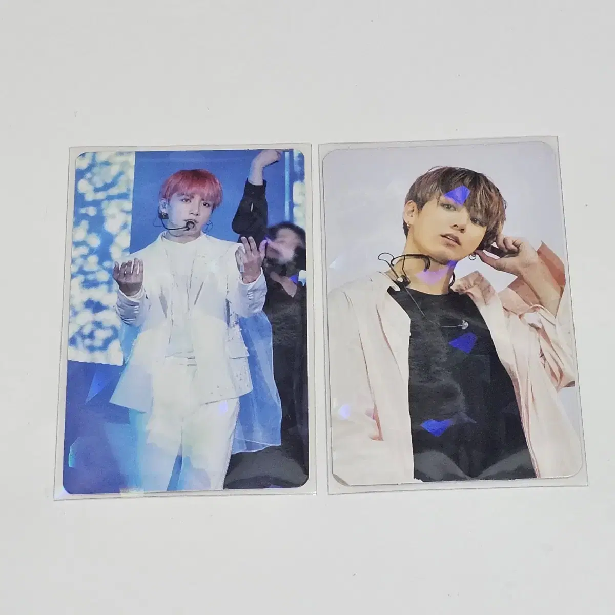방탄 dvd 정국 포카 2장 일괄 판매(럽셀콘 서울, 윙즈콘)