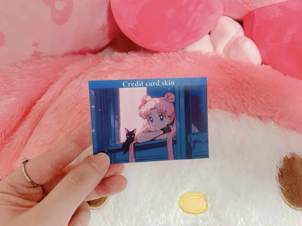Sailor Moon Card Sticker Big Clip