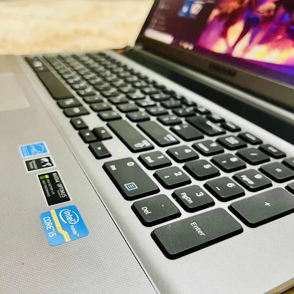 17인치 ssd256 ram12 i5 삼성 게이밍 노트북