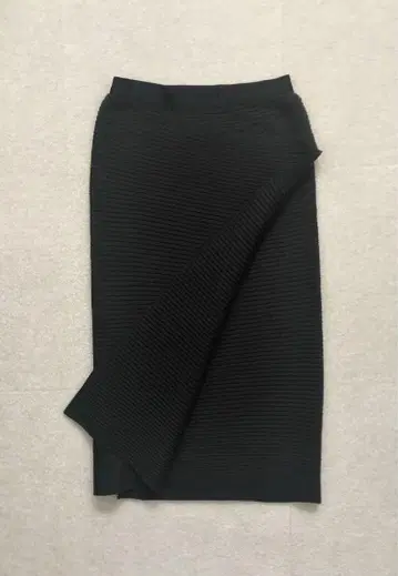 Des Pres 100% 울 리브 스커트