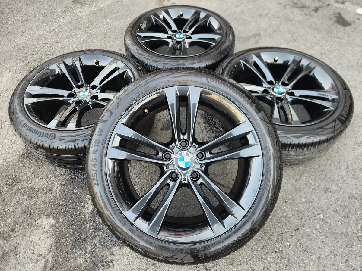 BMW 3시리즈 397m 스포츠 정품 18인치 휠타이어 세트 팝니다