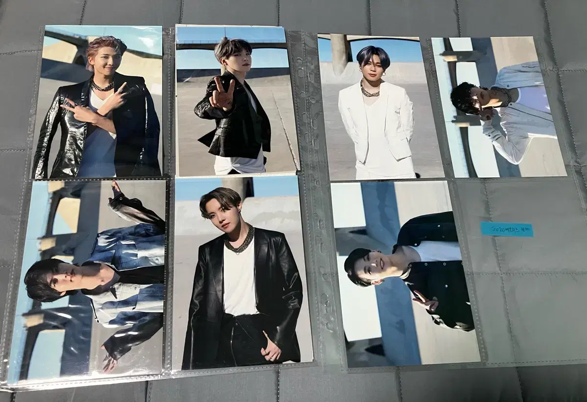 2020 메모리즈 블루레이 블레 인화사진 정국 태형 지민 호석 남준석진