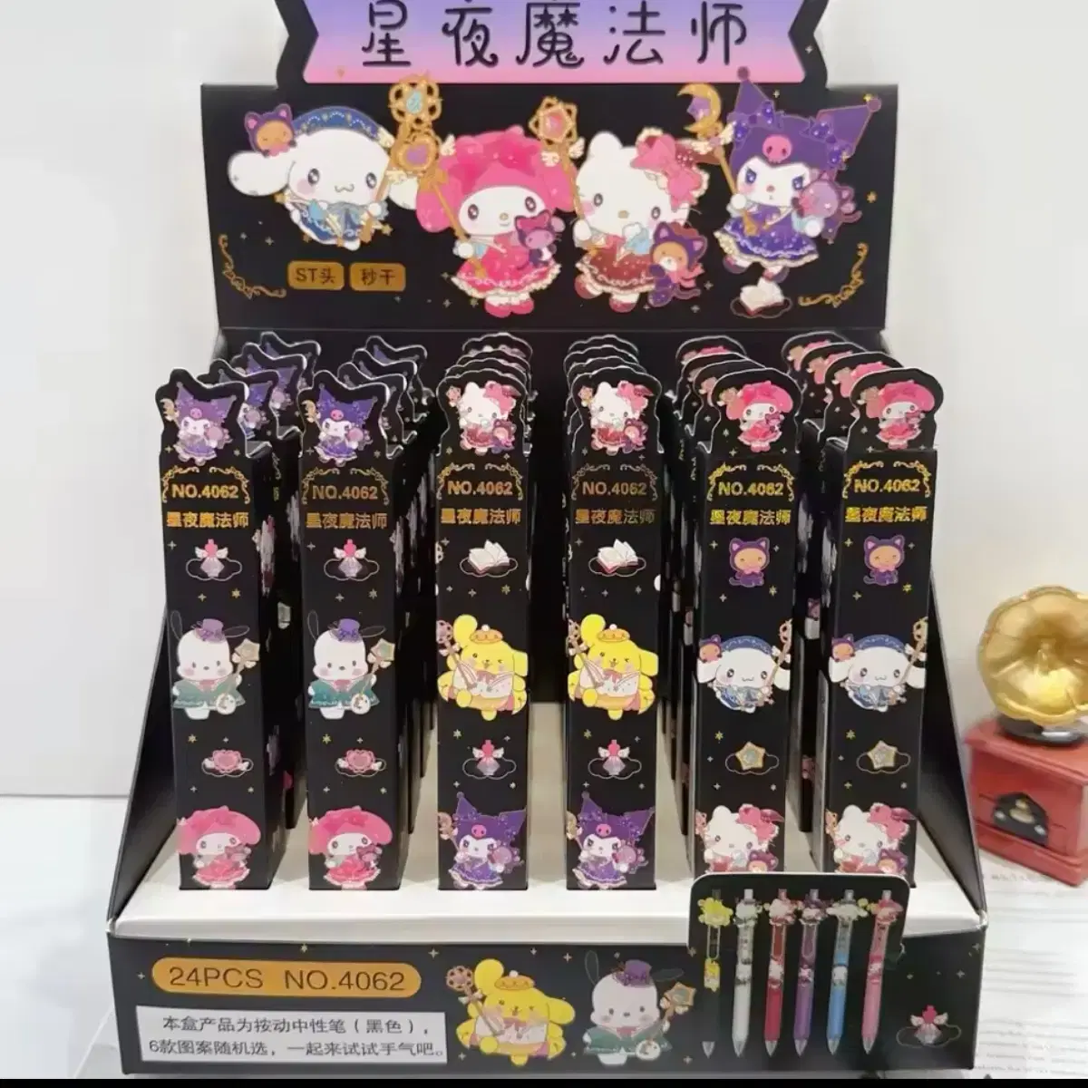 산리오 볼펜 랜덤 랜덤깡 키티 마멜 포차코 문구 뱃지