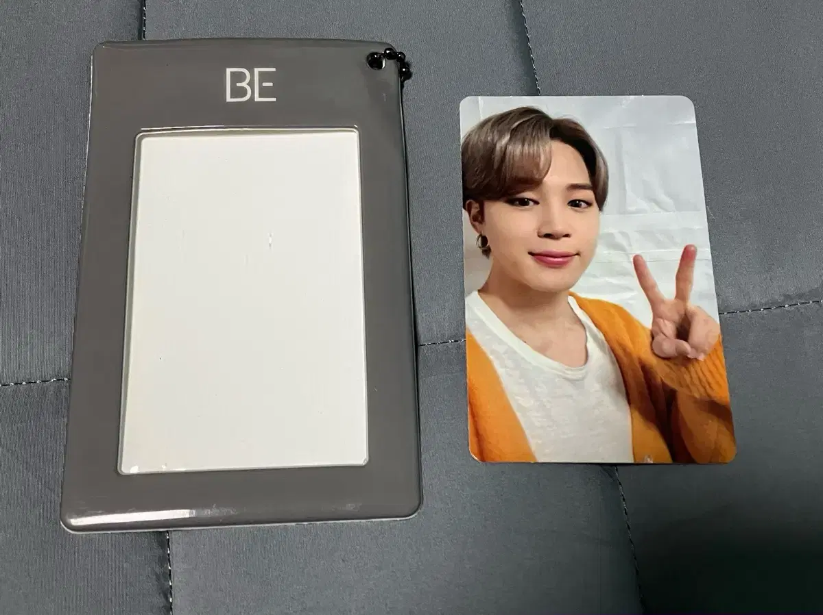 방탄 지민 be 앨범 특전 포카 굿즈
