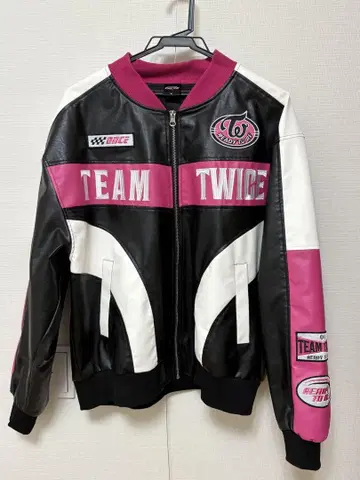 TWICE READY TO BE 가죽 자켓