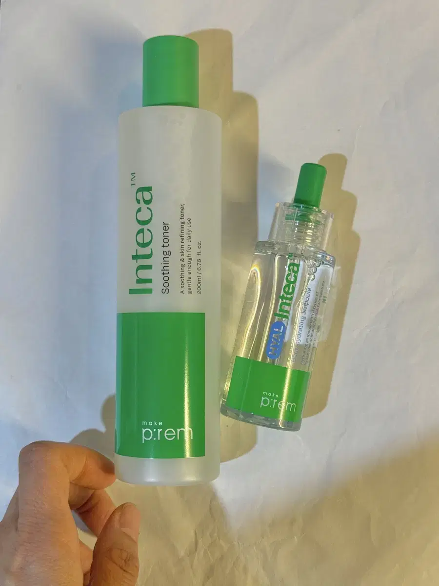 MAKE UP PREM INTECA TONER + HYAL INTECA INTENSE MOISTURE AMPOULE BULK