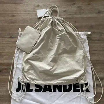 질샌더 가죽 백팩