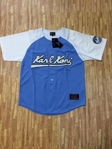 레어 미사용 칼카니 KARL KANI 베이스볼 셔츠 저지 소재