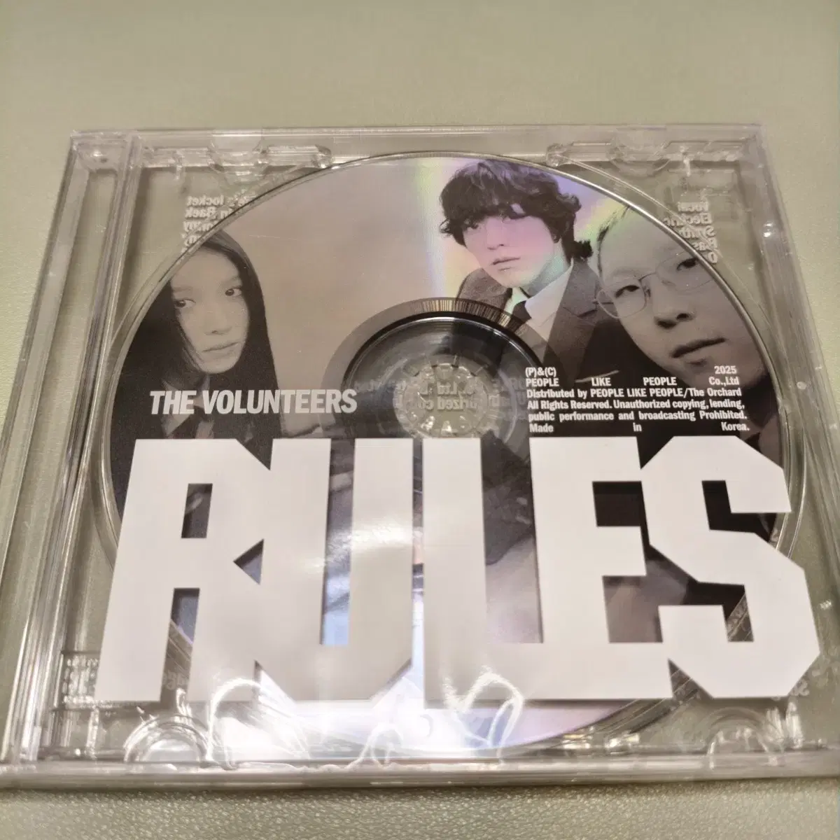 baek yerin, The Unsealed The rules CD Sell